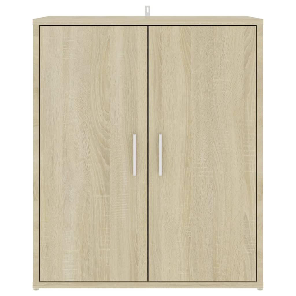 Schoenenkast 60x35x70 cm bewerkt hout sonoma eikenkleurig - AllerleiShop