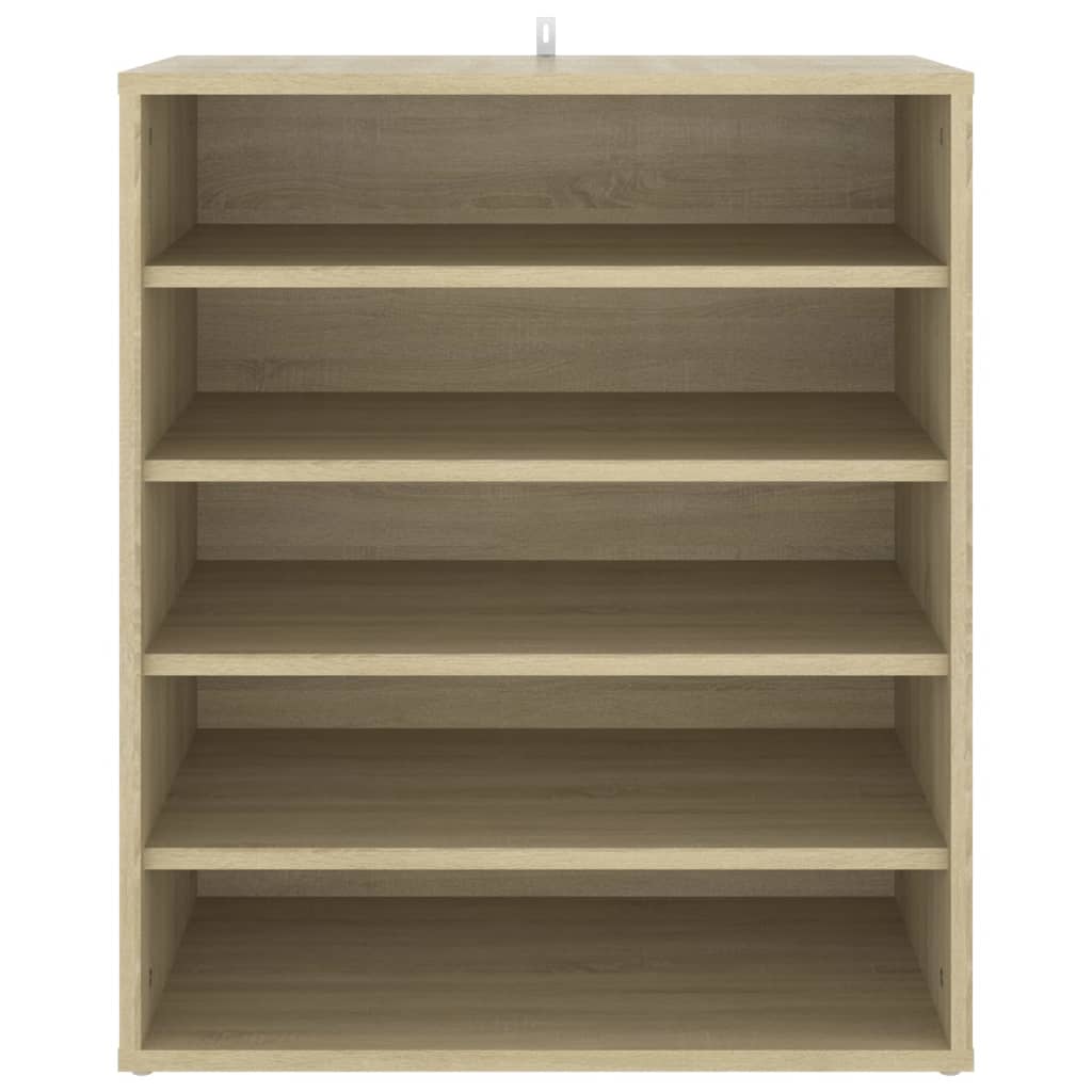 Schoenenkast 60x35x70 cm bewerkt hout sonoma eikenkleurig - AllerleiShop