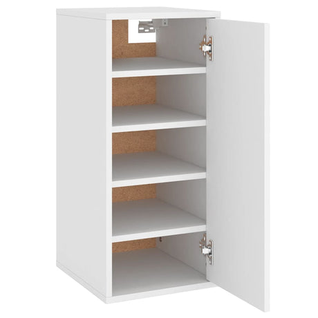 Schoenenkast 32x35x70 cm bewerkt hout wit - AllerleiShop