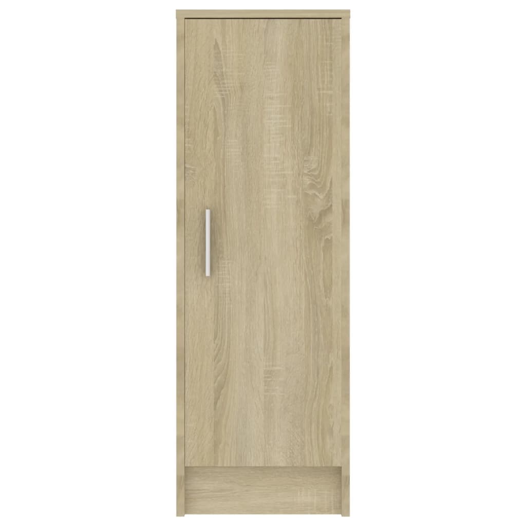 Schoenenkast 32x35x92 cm bewerkt hout sonoma eikenkleurig - AllerleiShop