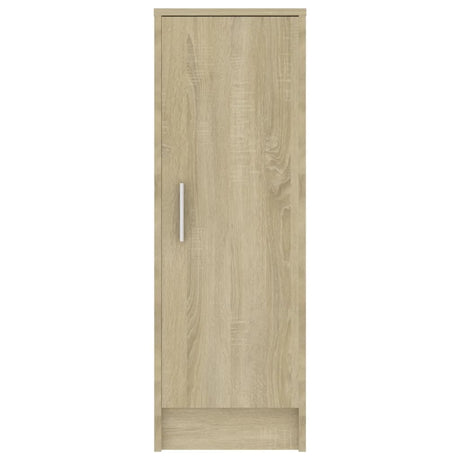 Schoenenkast 32x35x92 cm bewerkt hout sonoma eikenkleurig - AllerleiShop