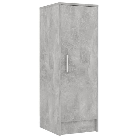 Schoenenkast 32x35x92 cm bewerkt hout betongrijs - AllerleiShop