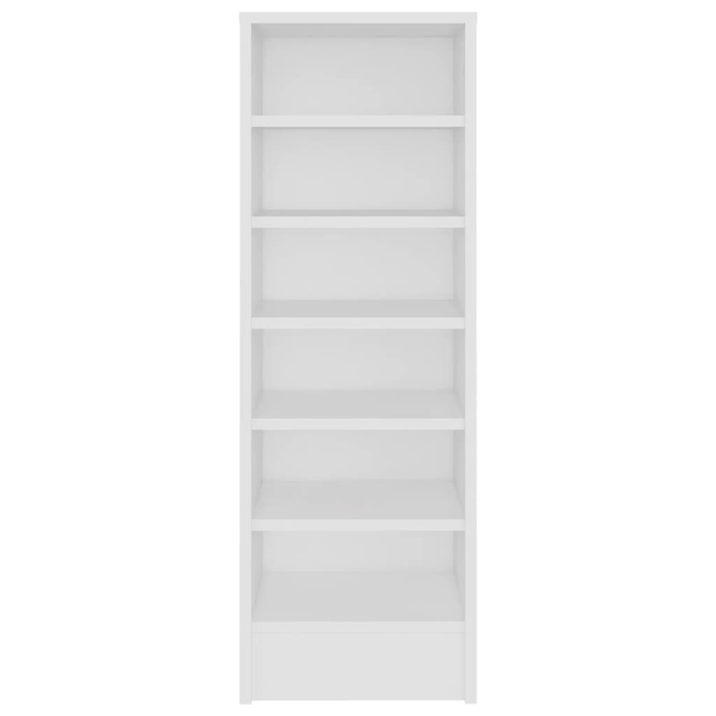 Schoenenkast 31,5x35x90 cm bewerkt hout wit - AllerleiShop