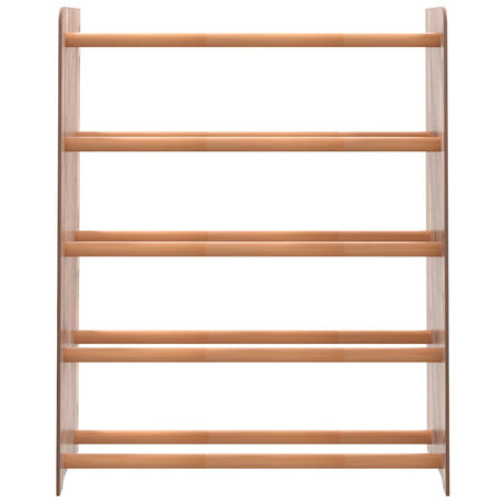 Schoenenrek 65x24x81 cm bewerkt hout bruin - AllerleiShop