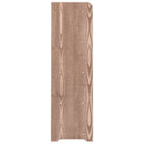 Schoenenrek 65x24x81 cm bewerkt hout bruin - AllerleiShop