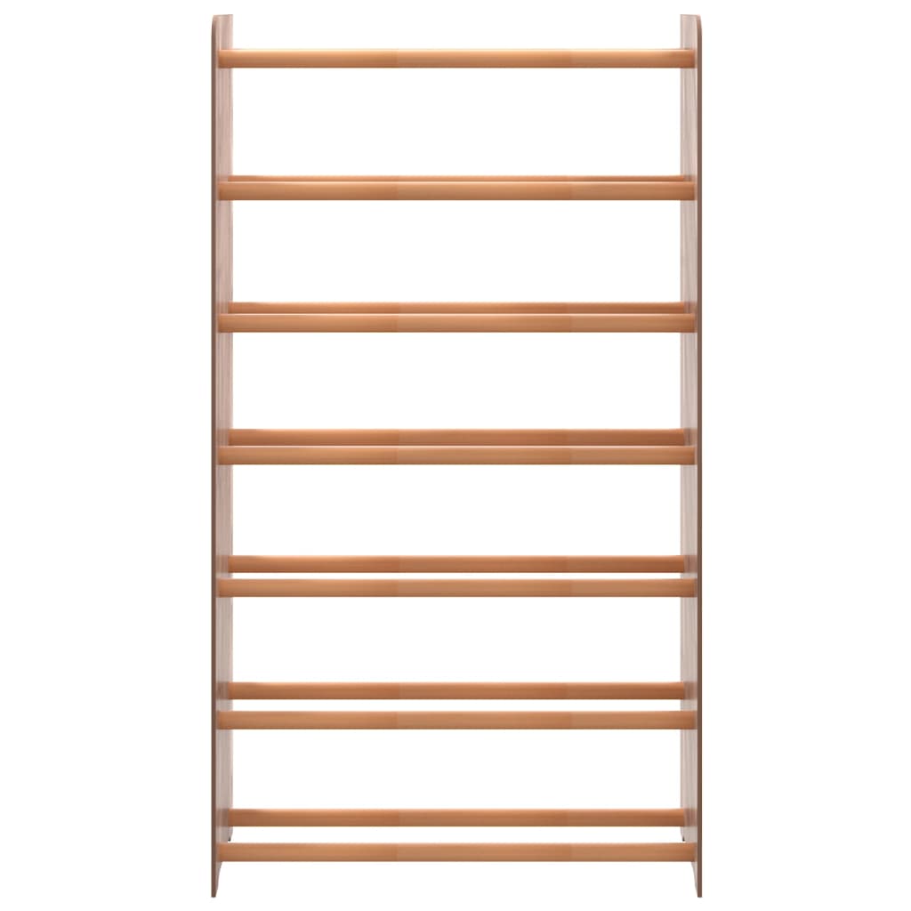 Schoenenrek 65x24x117 cm bewerkt hout bruin - AllerleiShop