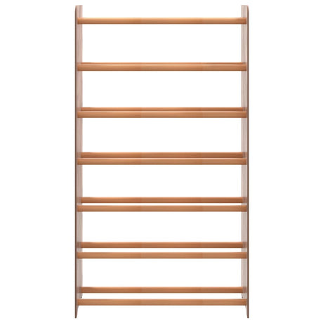 Schoenenrek 65x24x117 cm bewerkt hout bruin - AllerleiShop