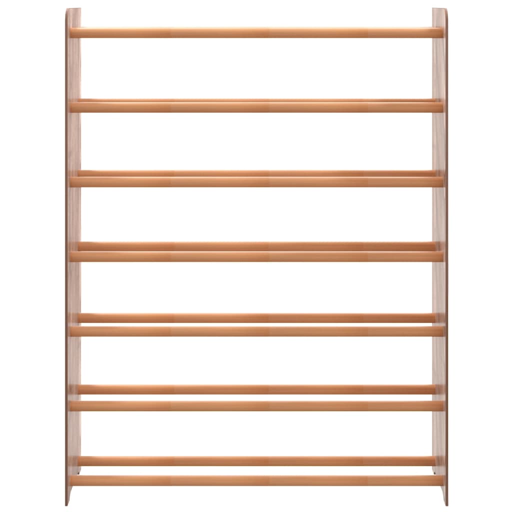 Schoenenrek 90x24x117 cm bewerkt hout bruin - AllerleiShop