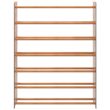 Schoenenrek 90x24x117 cm bewerkt hout bruin - AllerleiShop