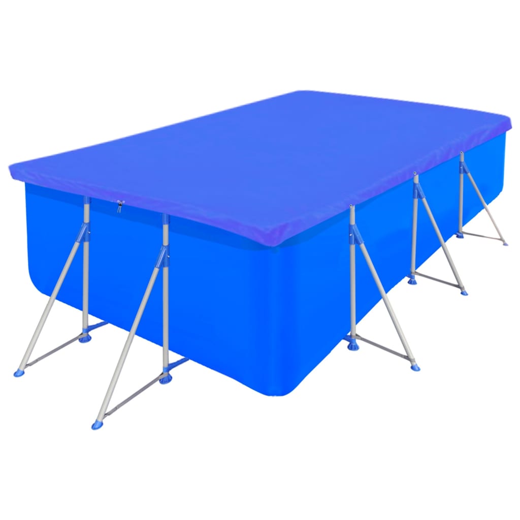 Zwembadhoezen 2 st rechthoekig 90 g/m² 540x270 cm PE