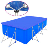 Zwembadhoezen 2 st rechthoekig 90 g/m² 540x270 cm PE