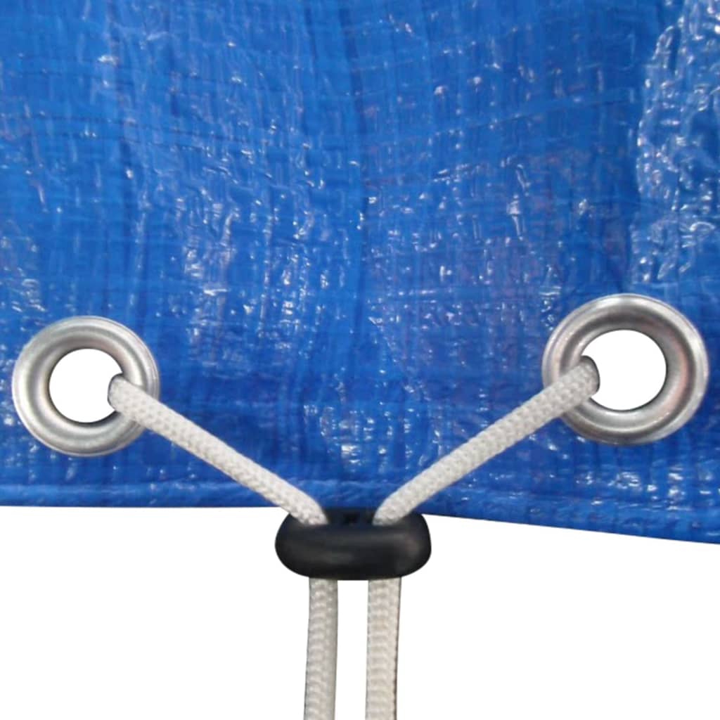 Zwembadhoezen 2 st rechthoekig 90 g/m² 540x270 cm PE