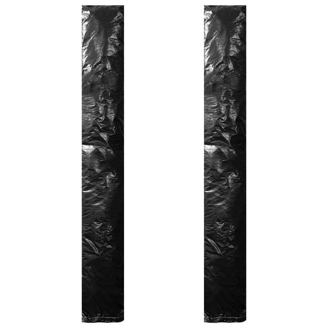 Parasolhoezen 2 st met rits 250 cm PE - AllerleiShop