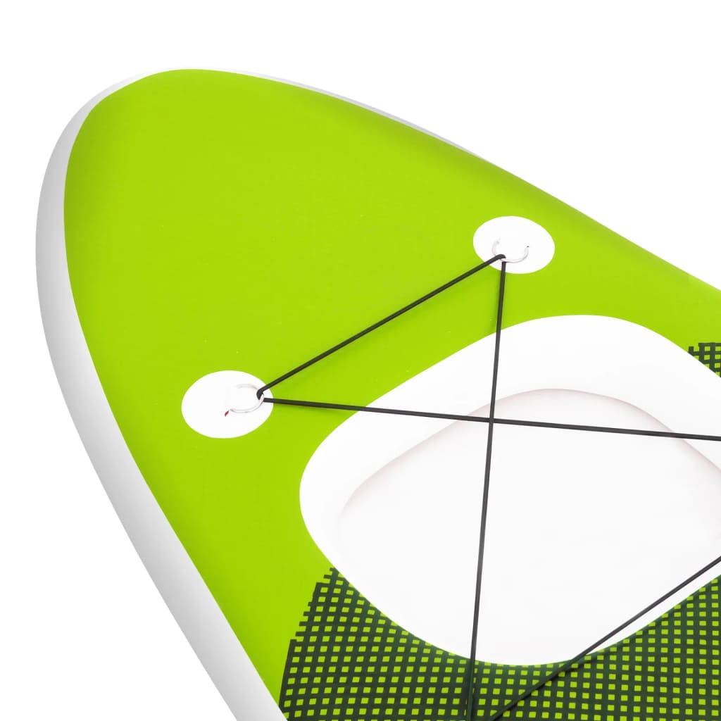 Stand Up Paddleboardset opblaasbaar 330x76x10 cm groen - AllerleiShop