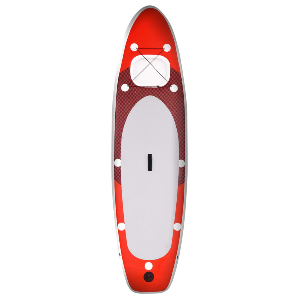 Stand Up Paddleboardset opblaasbaar 360x81x10 cm rood - AllerleiShop