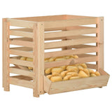 Aardappelkist 60x40x50 cm massief grenenhout - AllerleiShop