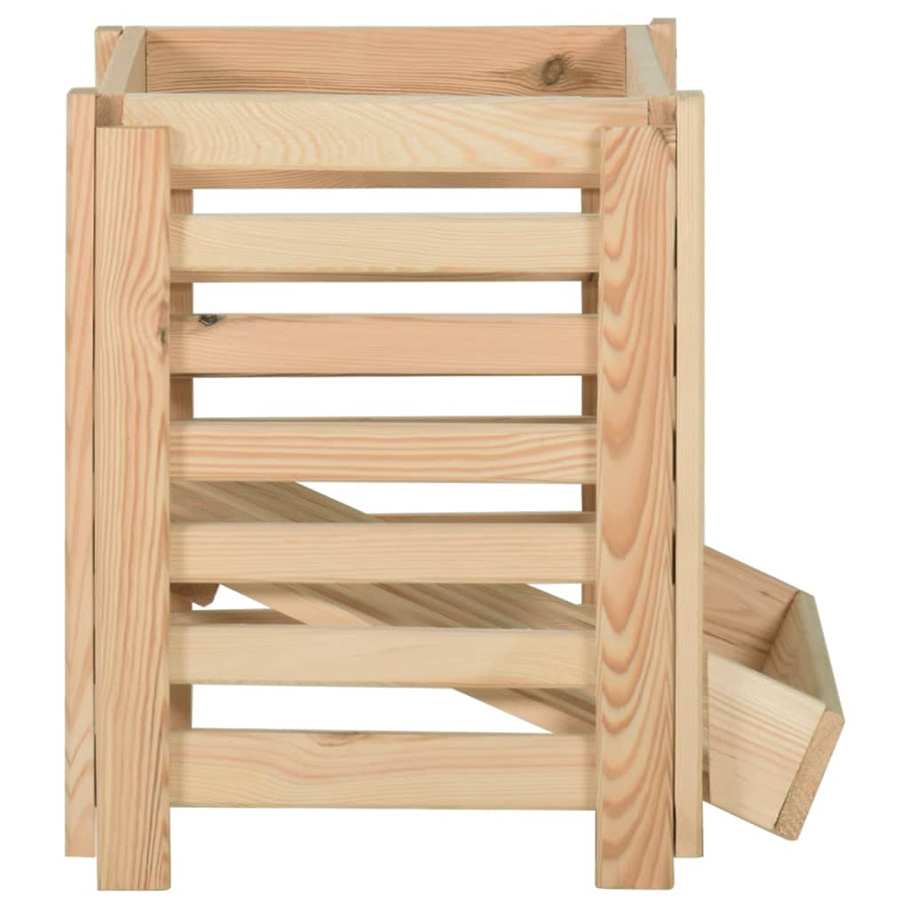 Aardappelkist 60x40x50 cm massief grenenhout - AllerleiShop