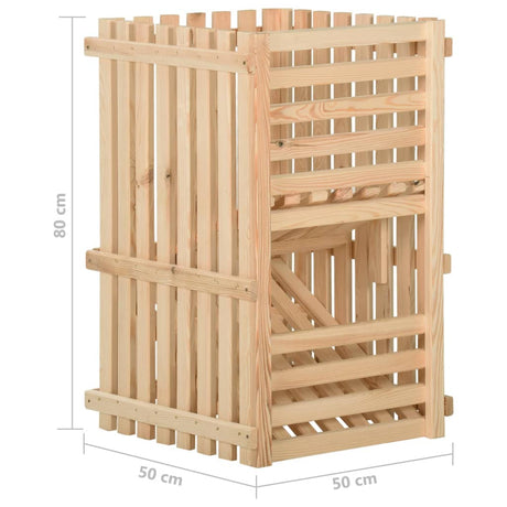 Aardappelkist 50x50x80 cm massief grenenhout - AllerleiShop