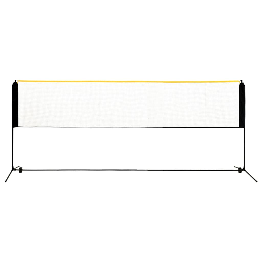 Badmintonnet verstelbaar 400x103x94-158 cm metaal - AllerleiShop