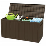 Kussenbox 117x45,5x57,5 cm 270 L bruin - AllerleiShop