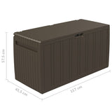 Kussenbox 117x45,5x57,5 cm 270 L bruin - AllerleiShop