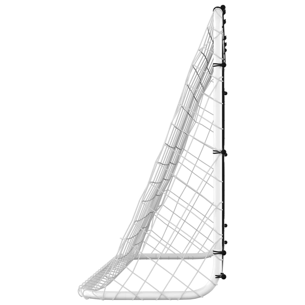 Voetbaldoeltrainingsdoel 184x61x122 cm staal - AllerleiShop