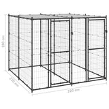 Hondenkennel met dak 4,84 m² - AllerleiShop