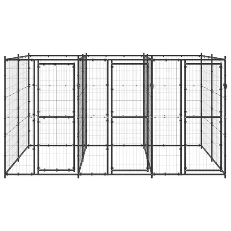 Hondenkennel 7,26 m² staal - AllerleiShop