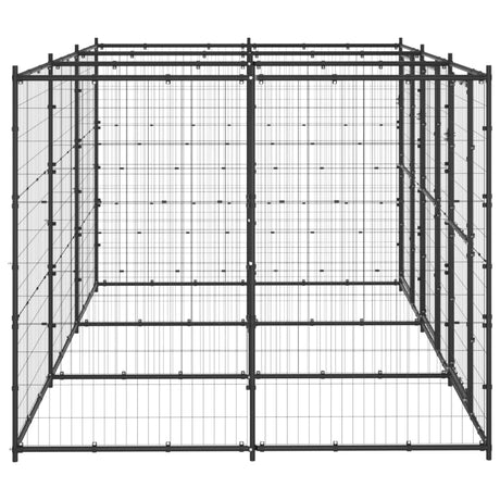 Hondenkennel 7,26 m² staal - AllerleiShop