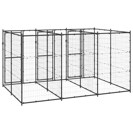 Hondenkennel 7,26 m² staal - AllerleiShop