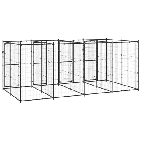 Hondenkennel 9,68 m² staal - AllerleiShop