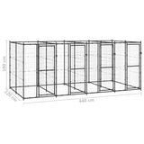 Hondenkennel 9,68 m² staal - AllerleiShop