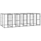 Hondenkennel 12,1 m² staal - AllerleiShop