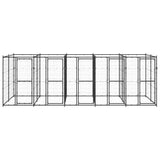 Hondenkennel 12,1 m² staal - AllerleiShop