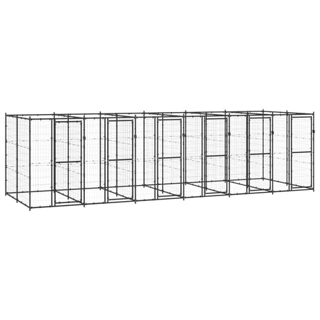 Hondenkennel 14,52 m² staal - AllerleiShop