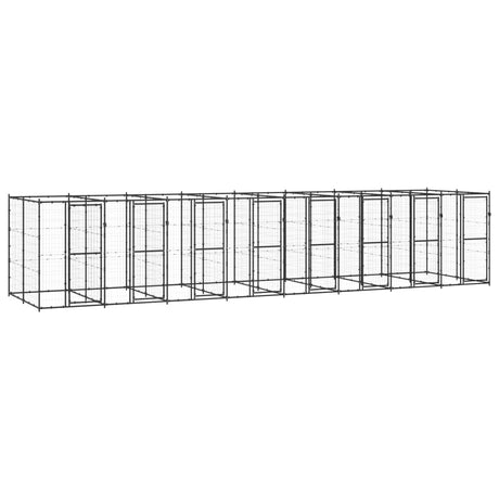 Hondenkennel 19,36 m² staal - AllerleiShop