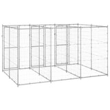 Hondenkennel 7,26 m² gegalvaniseerd staal - AllerleiShop