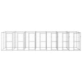 Hondenkennel 16,94 m² gegalvaniseerd staal - AllerleiShop