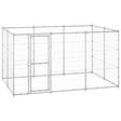 Hondenkennel 7,26 m² gegalvaniseerd staal - AllerleiShop