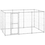 Hondenkennel 7,26 m² gegalvaniseerd staal - AllerleiShop