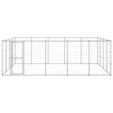 Hondenkennel 24,2 m² gegalvaniseerd staal - AllerleiShop