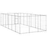 Hondenkennel 21,78 m² gegalvaniseerd staal - AllerleiShop