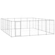 Hondenkennel 36,3 m² gegalvaniseerd staal - AllerleiShop