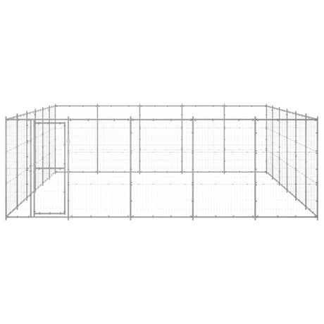 Hondenkennel 36,3 m² gegalvaniseerd staal - AllerleiShop