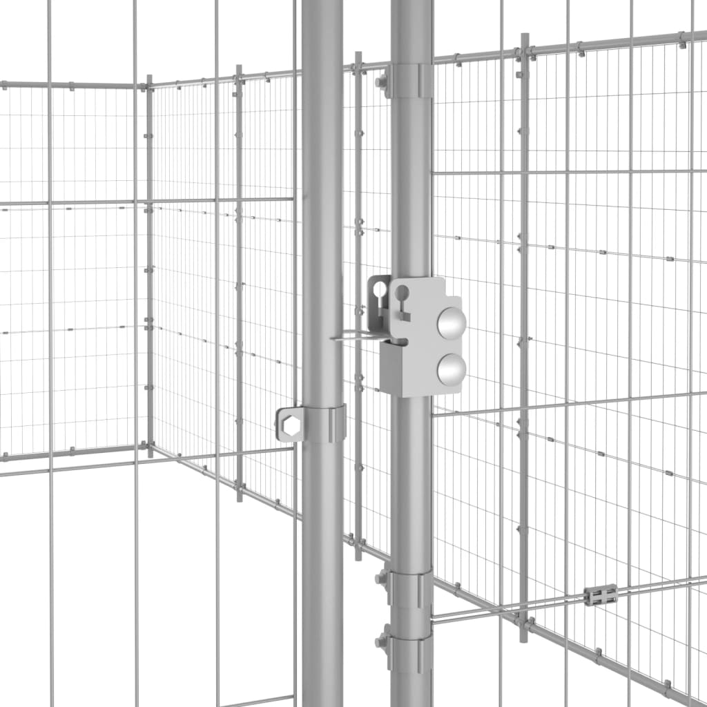 Hondenkennel 36,3 m² gegalvaniseerd staal - AllerleiShop