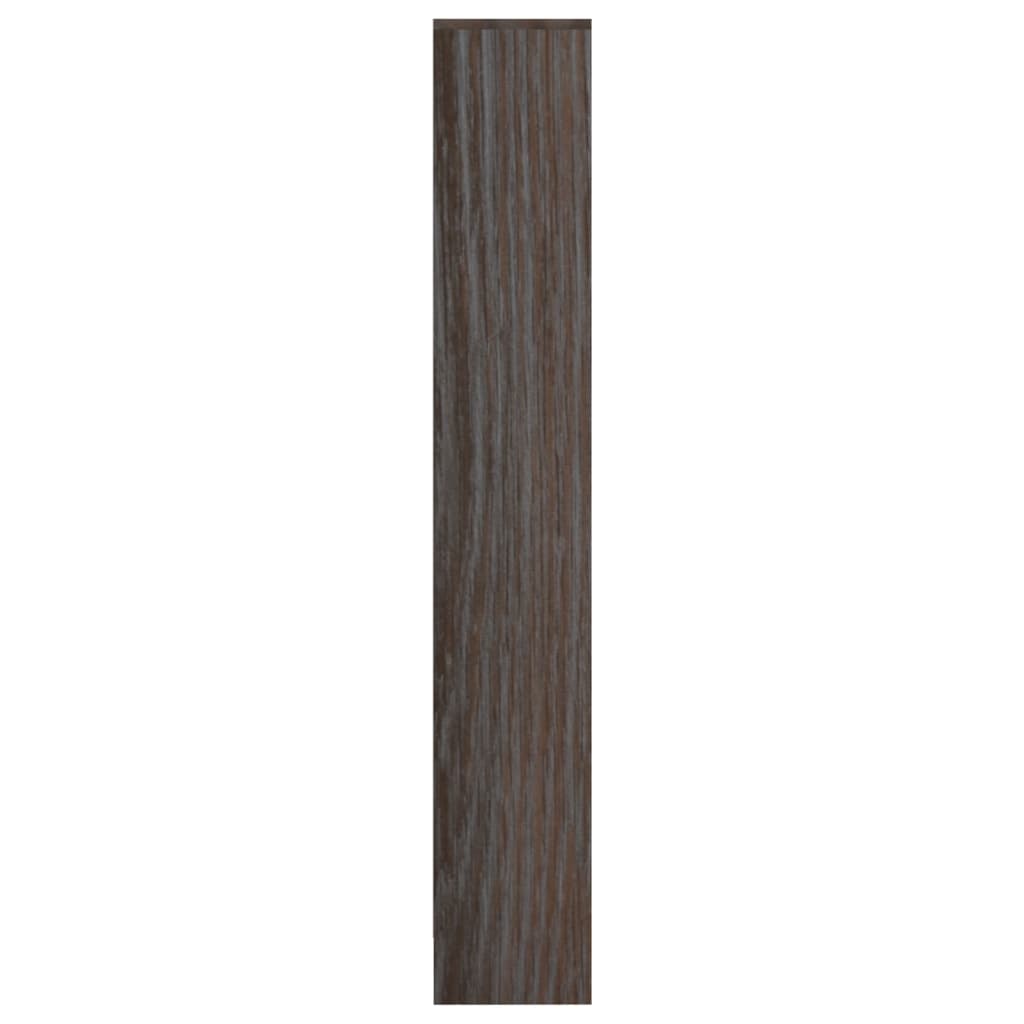 Schoenenkast met 4 deuren 59x24x136 cm bewerkt hout grijs eiken - AllerleiShop