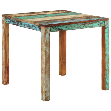 Eettafel 82x80x76 cm massief gerecycled hout - AllerleiShop