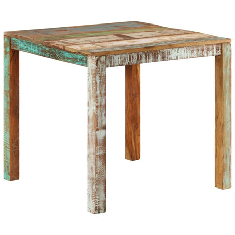 Eettafel 82x80x76 cm massief gerecycled hout - AllerleiShop