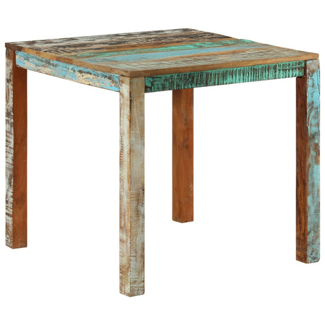 Eettafel 82x80x76 cm massief gerecycled hout - AllerleiShop