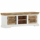 Tv-meubel 110x30x40 cm massief mangohout - AllerleiShop